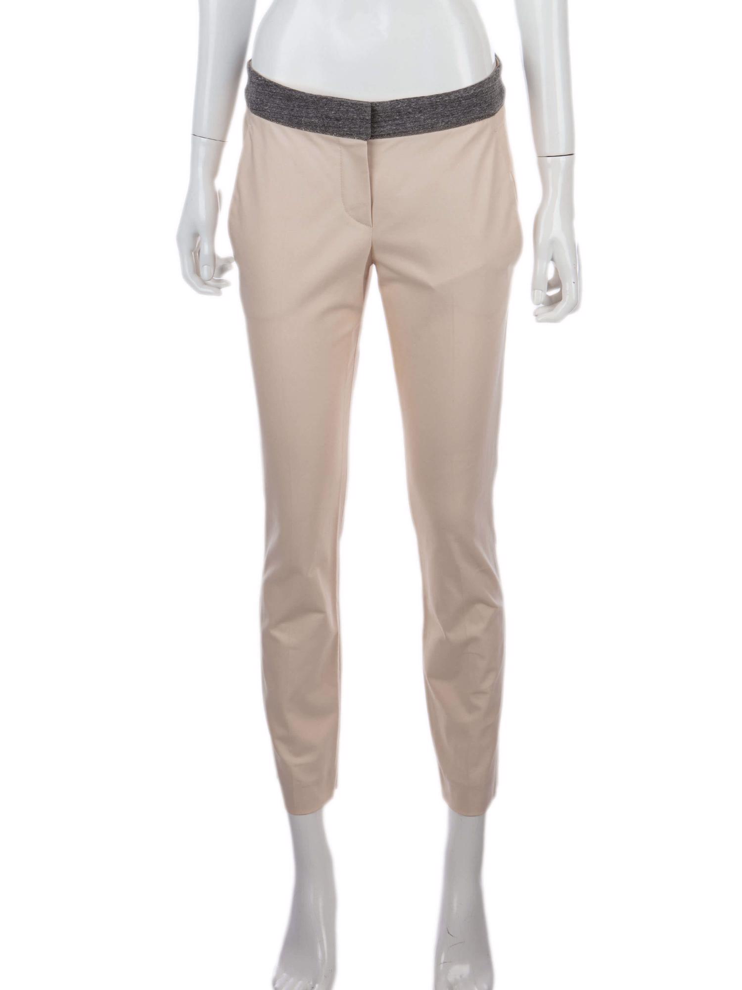 Bayan Krem BRUNELLO CUCINELLI PANTOLON