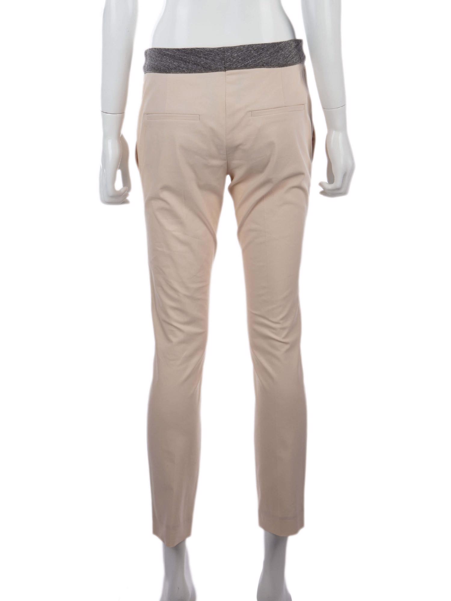 Bayan Krem BRUNELLO CUCINELLI PANTOLON