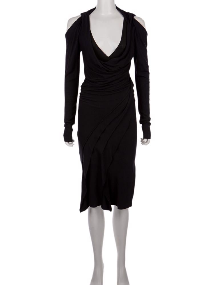Bayan Siyah DONNA KARAN ELBİSE