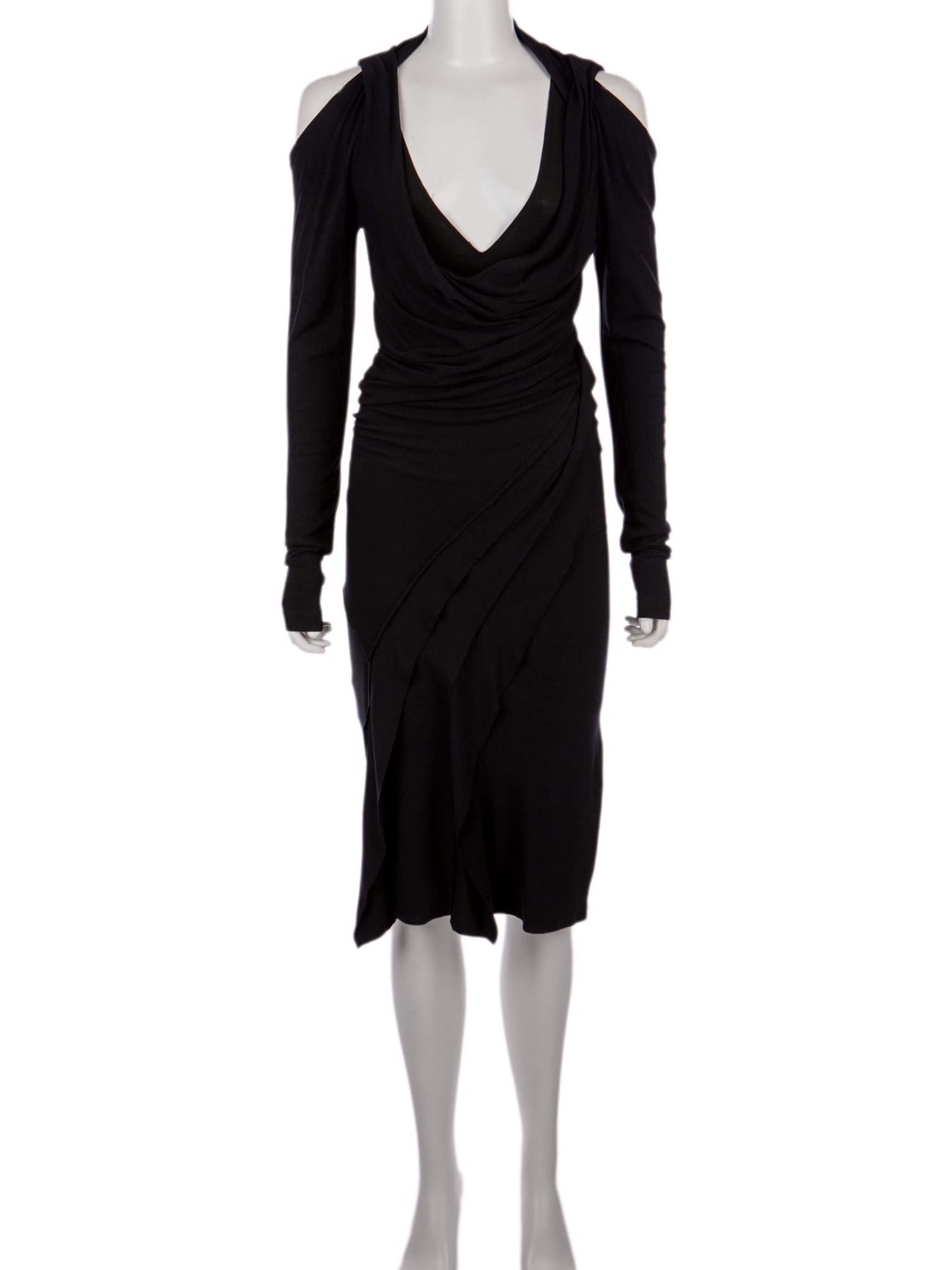 Bayan Siyah DONNA KARAN ELBİSE