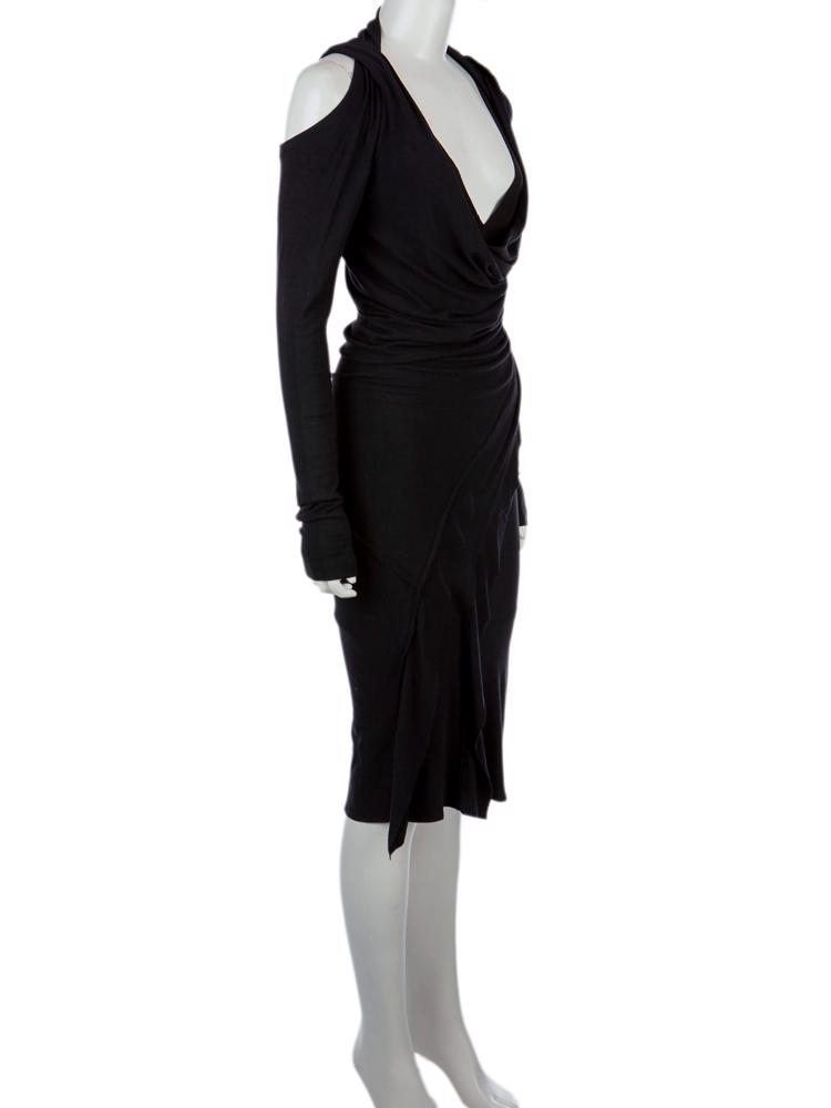 Bayan Siyah DONNA KARAN ELBİSE