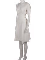 Bayan Krem HERVE LEGER ELBİSE