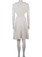 Bayan Krem HERVE LEGER ELBİSE