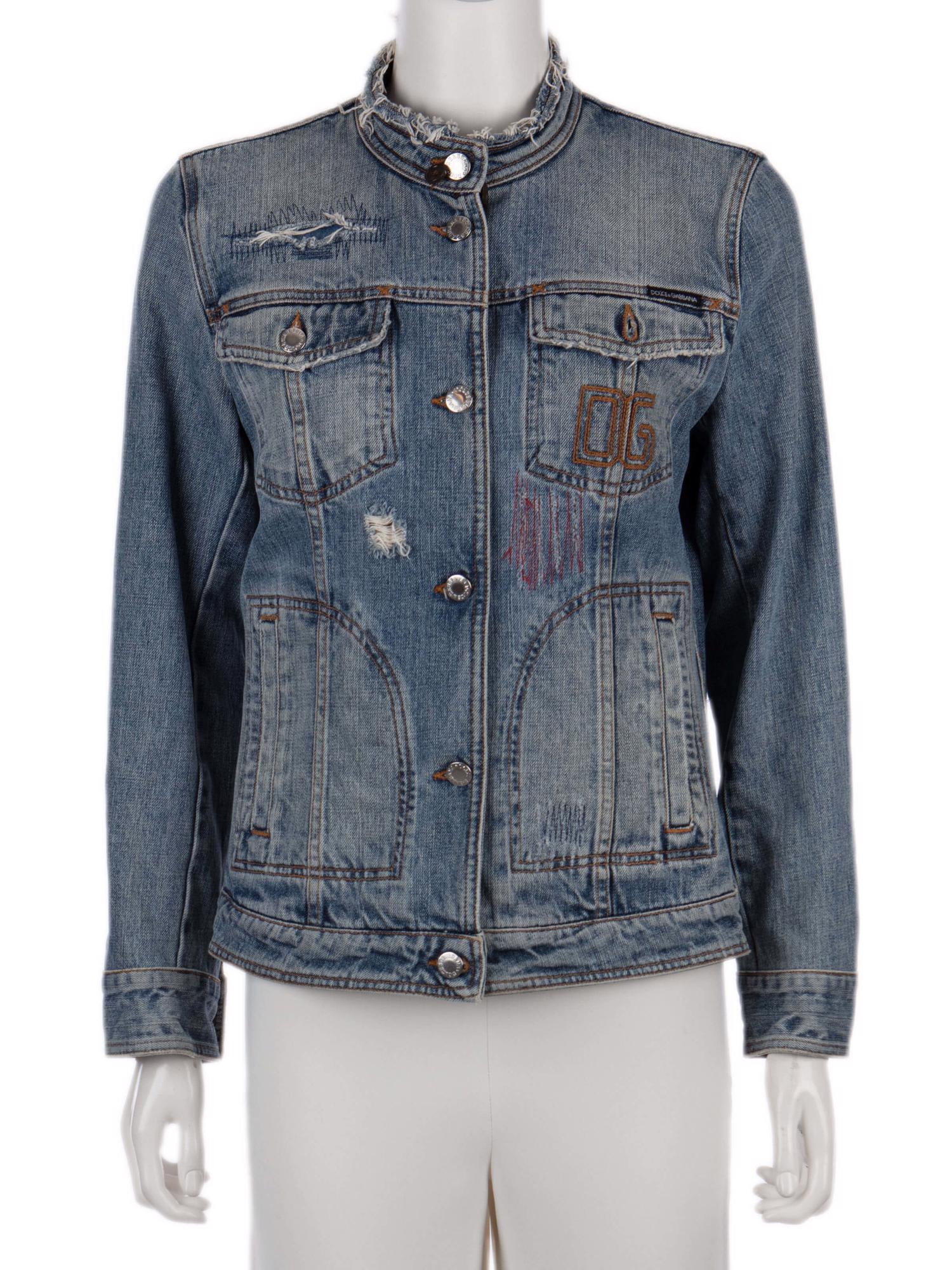 Bayan Mavi DOLCE&GABBANA JEAN CEKET