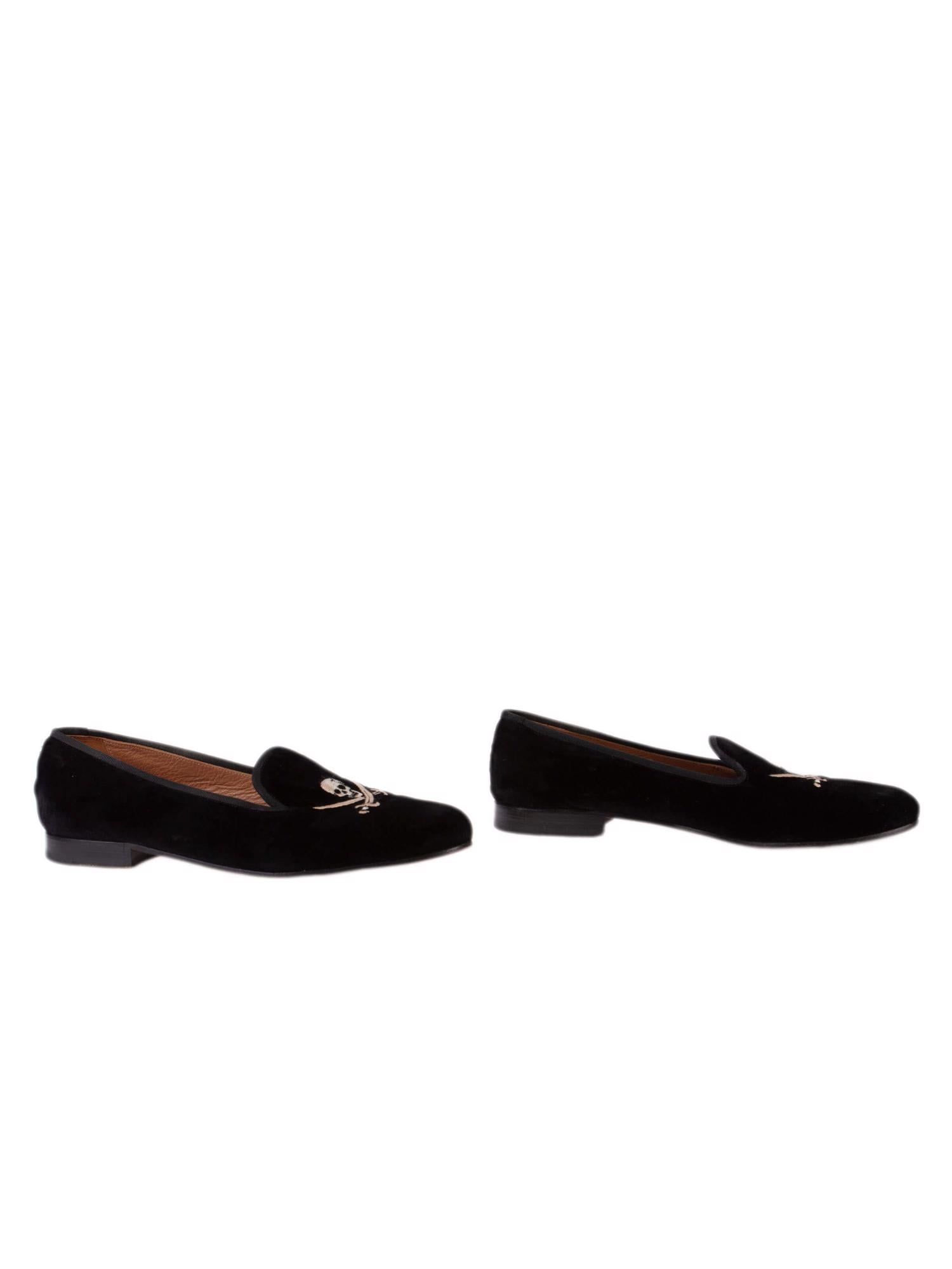Bayan Siyah STUBBS&WOOTTON LOAFER