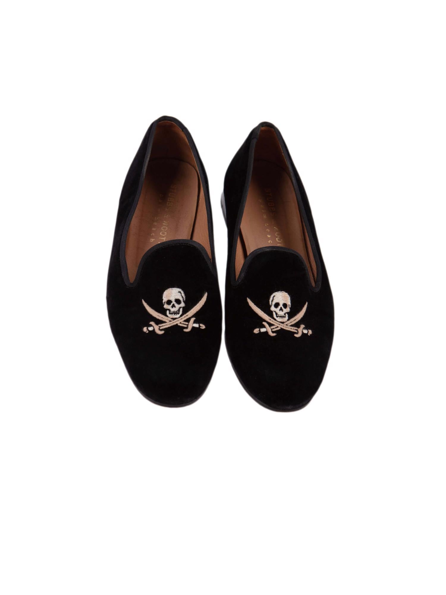 Bayan Siyah STUBBS&WOOTTON LOAFER