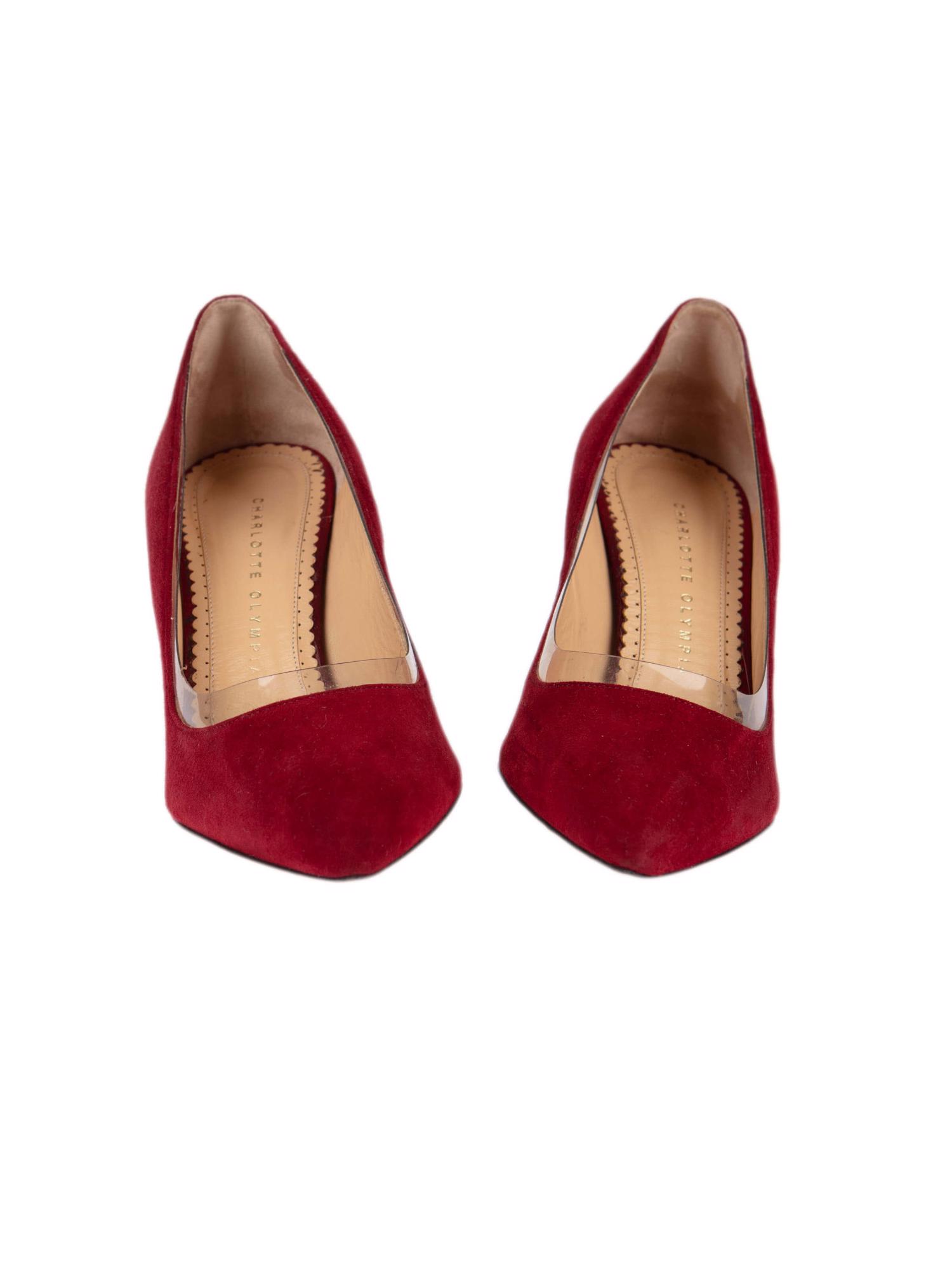 Bayan Kırmızı CHARLOTTE OLYMPIA AYAKKABI