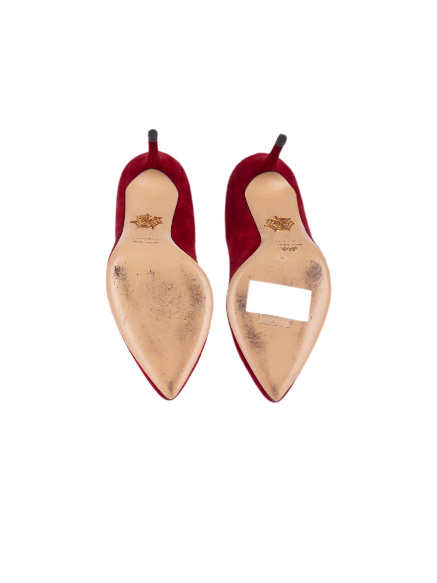 Bayan Kırmızı CHARLOTTE OLYMPIA AYAKKABI