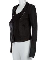 Bayan Siyah RICK OWENS DERİ CEKET