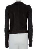 Bayan Siyah RICK OWENS DERİ CEKET
