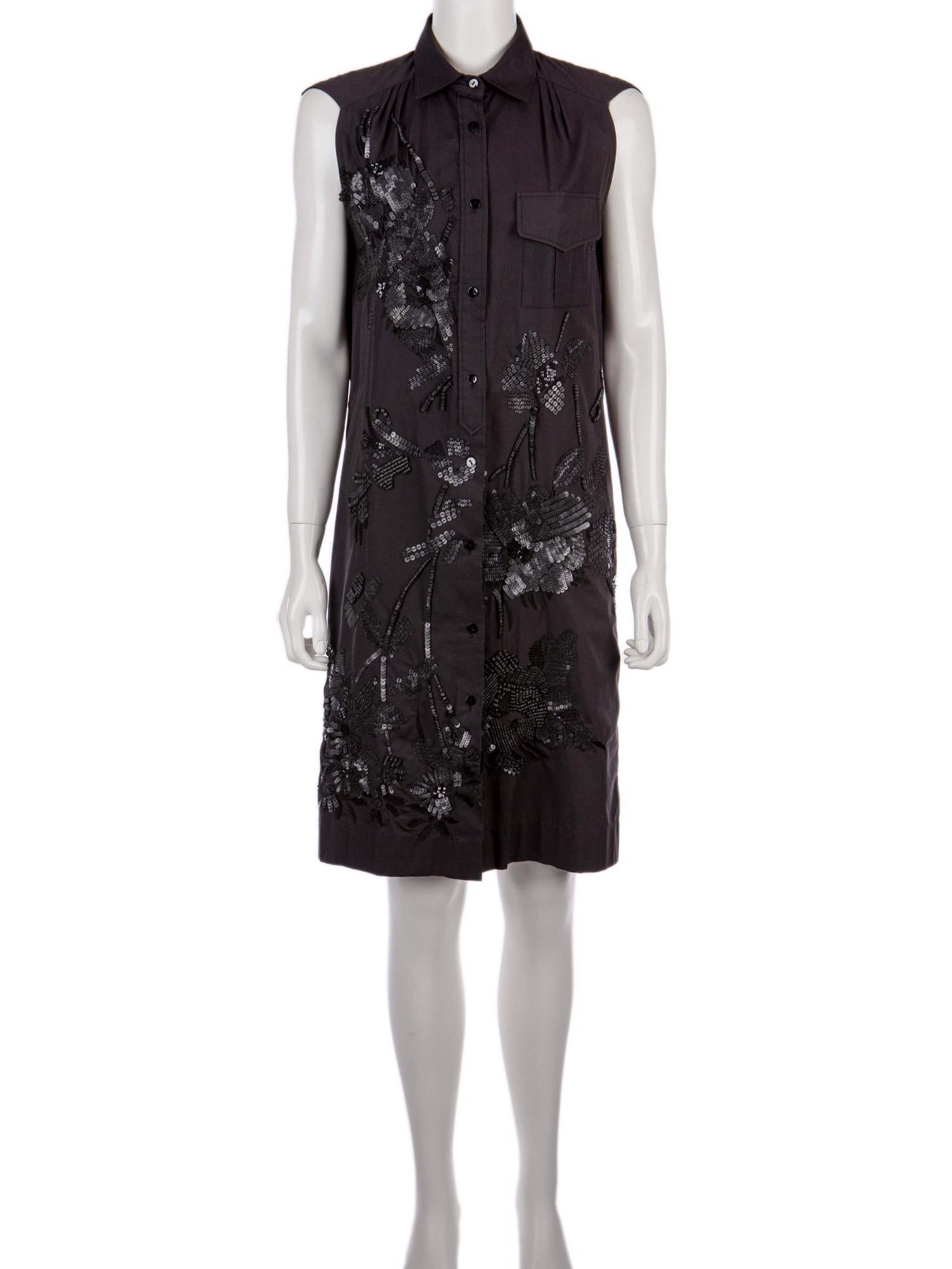 Bayan Siyah DRIES VAN NOTEN ELBİSE