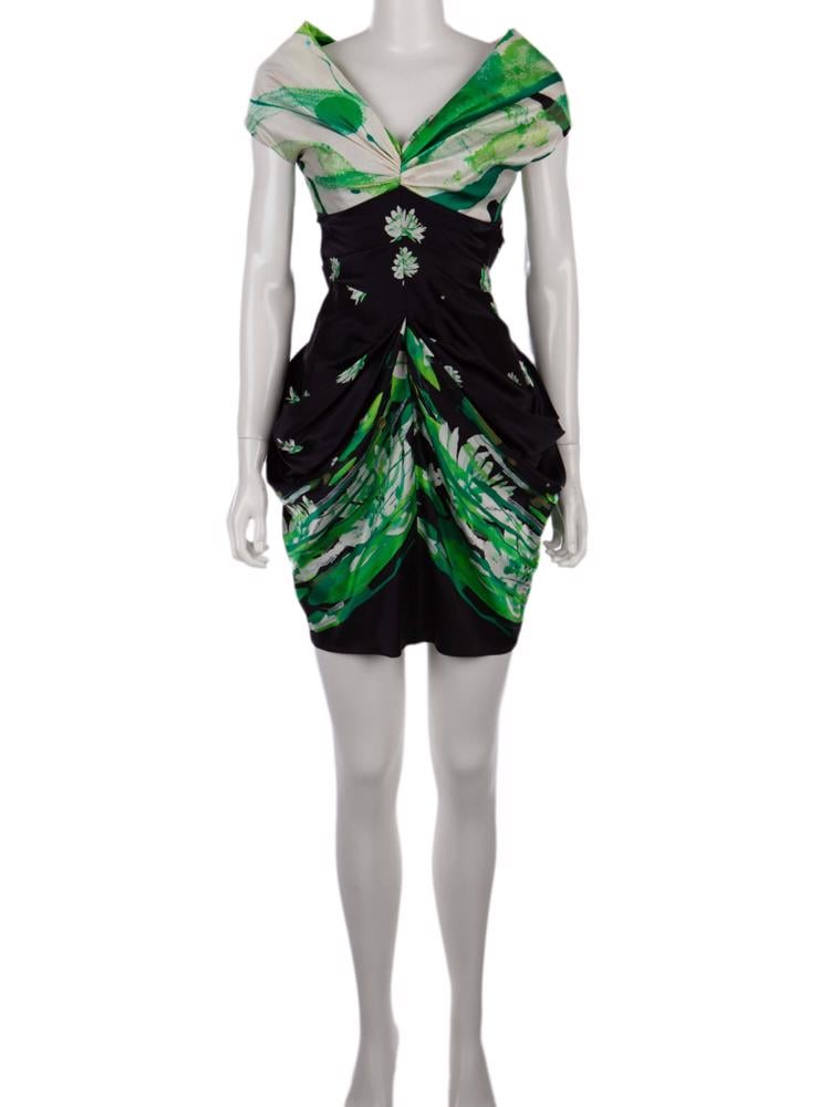 Bayan Siyah ZAC POSEN ELBİSE
