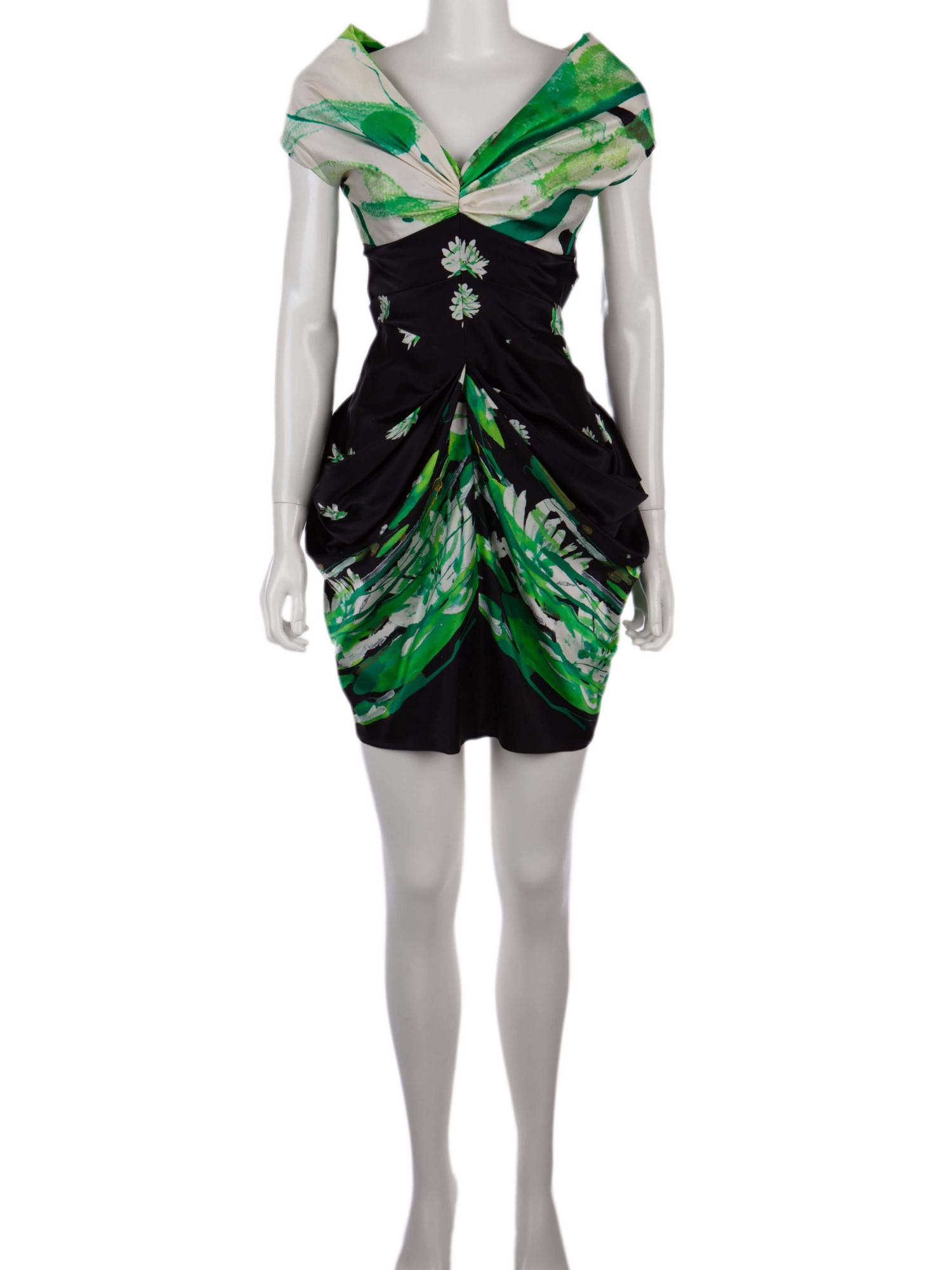 Bayan Siyah ZAC POSEN ELBİSE
