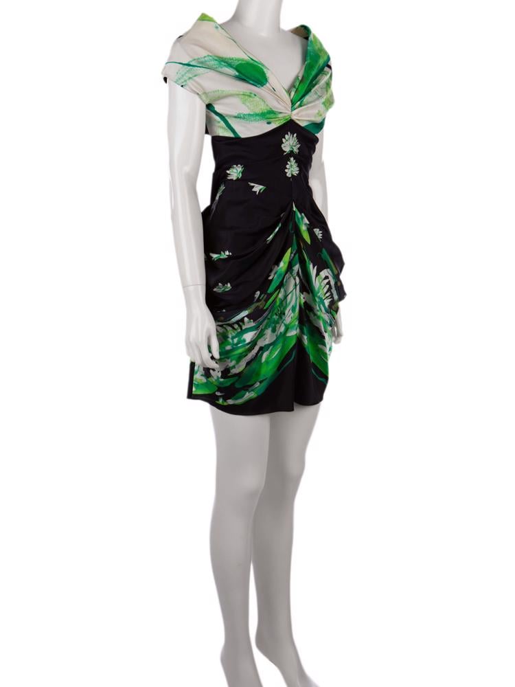 Bayan Siyah ZAC POSEN ELBİSE