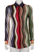 Bayan Çok Renkli MISSONI GÖMLEK