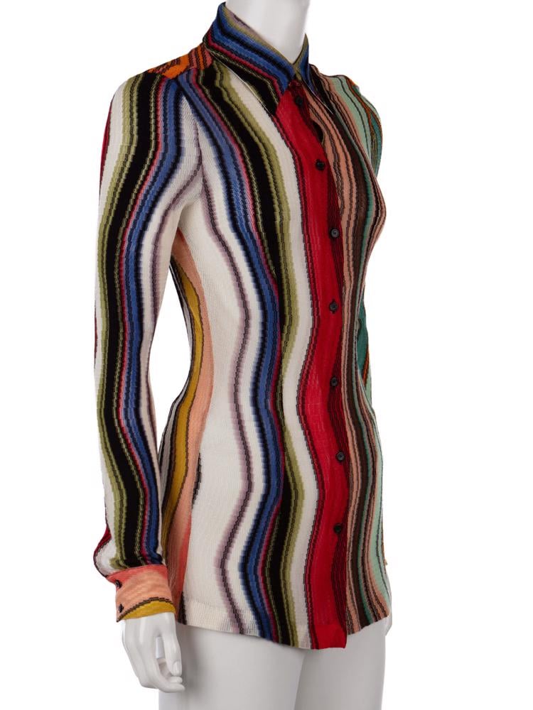 Bayan Çok Renkli MISSONI GÖMLEK