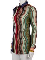 Bayan Çok Renkli MISSONI GÖMLEK