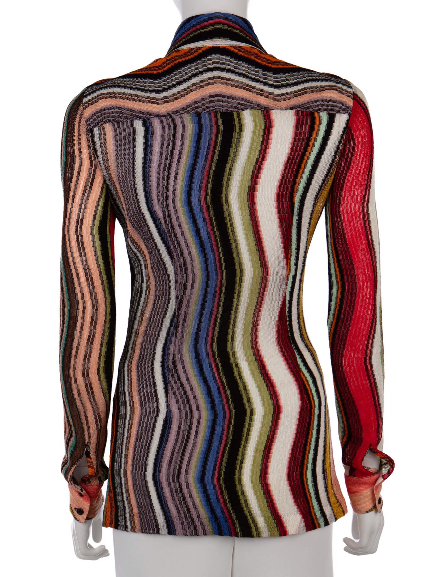 Bayan Çok Renkli MISSONI GÖMLEK