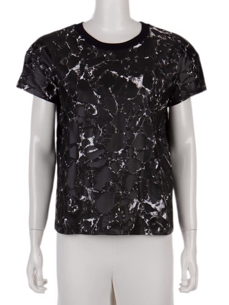 Bayan Siyah BALENCIAGA T-SHIRT