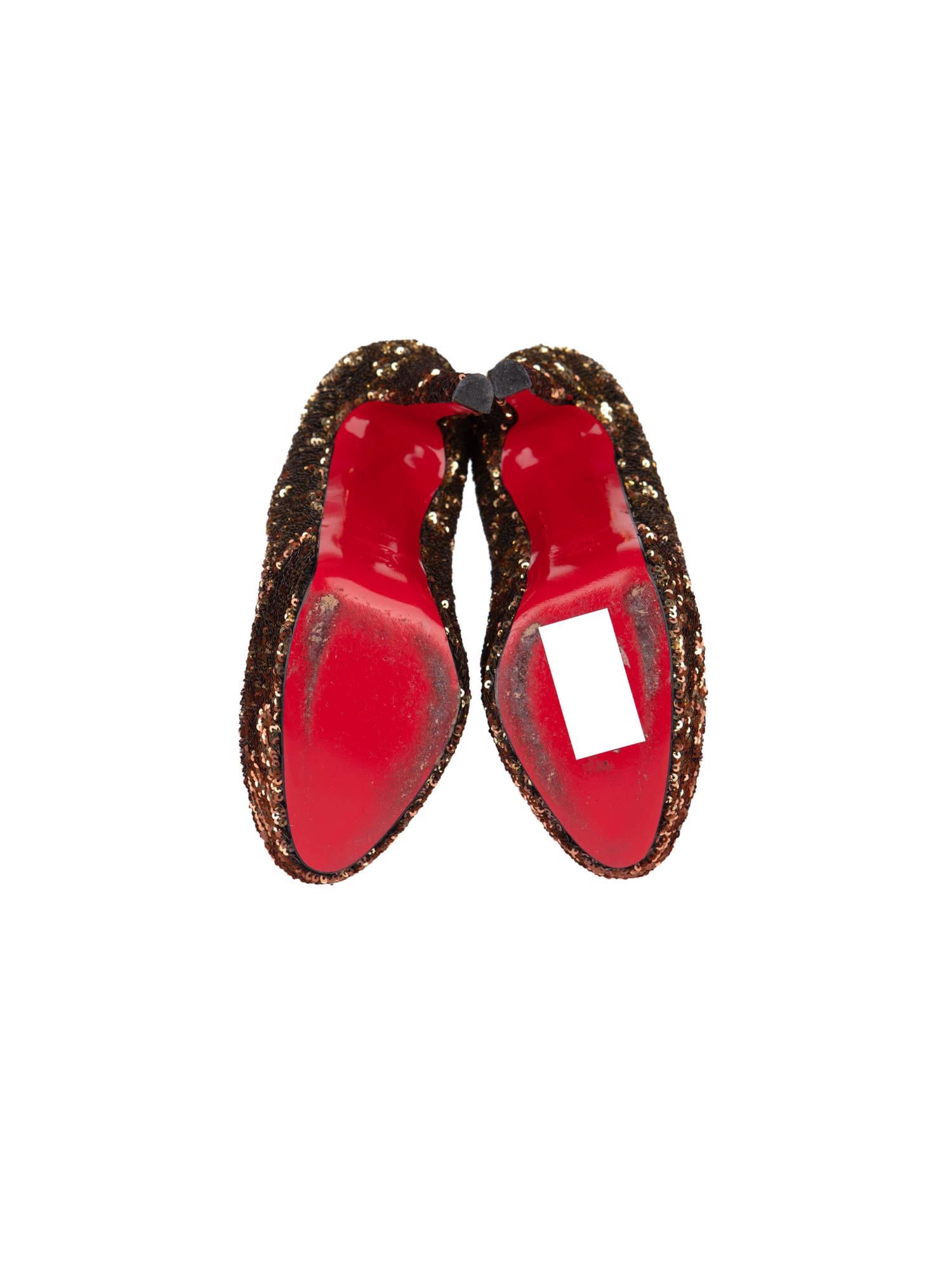 Bayan Kahve CHRISTIAN LOUBOUTIN AYAKKABI
