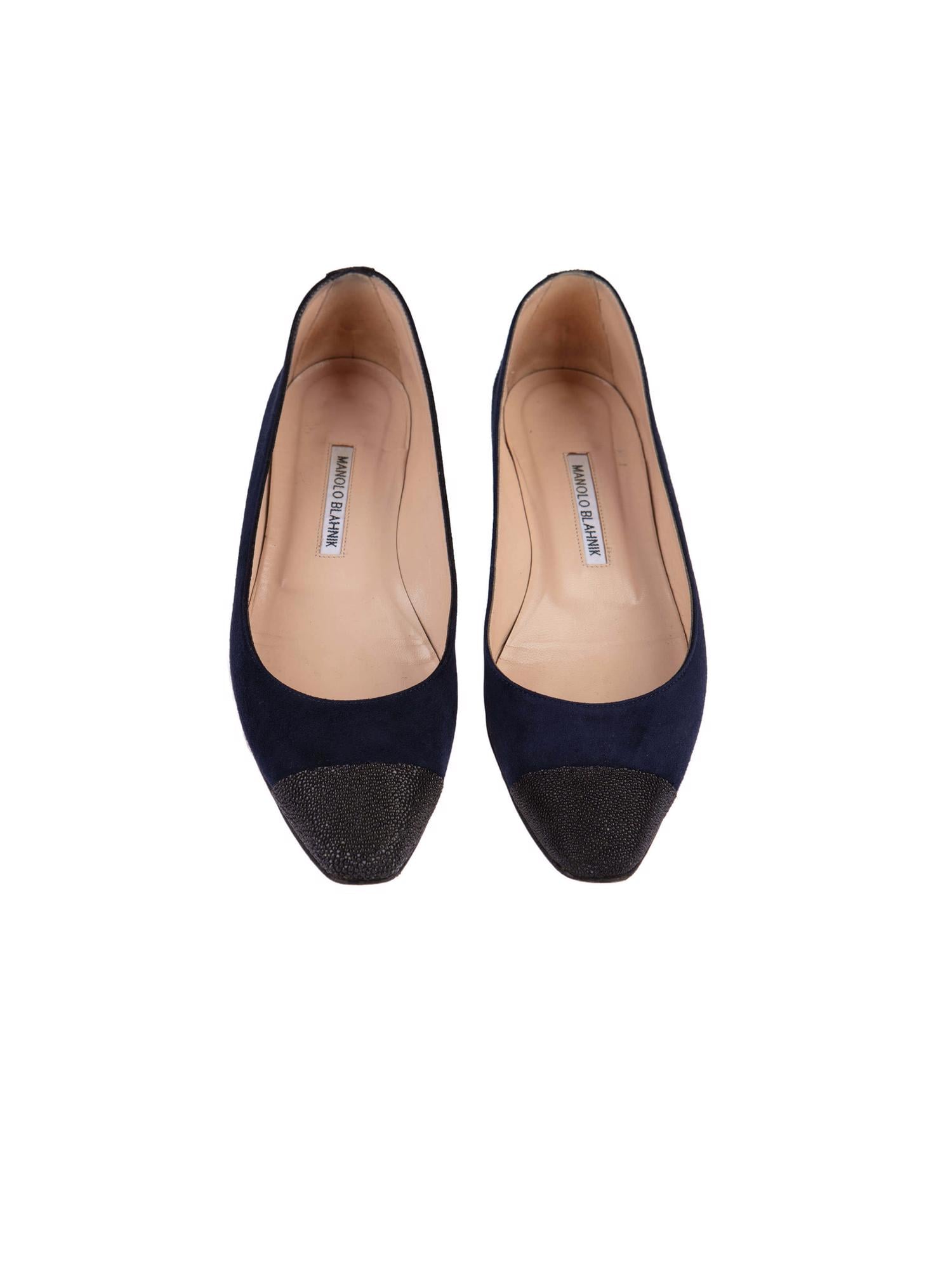 Bayan Lacivert MANOLO BLAHNIK BABET