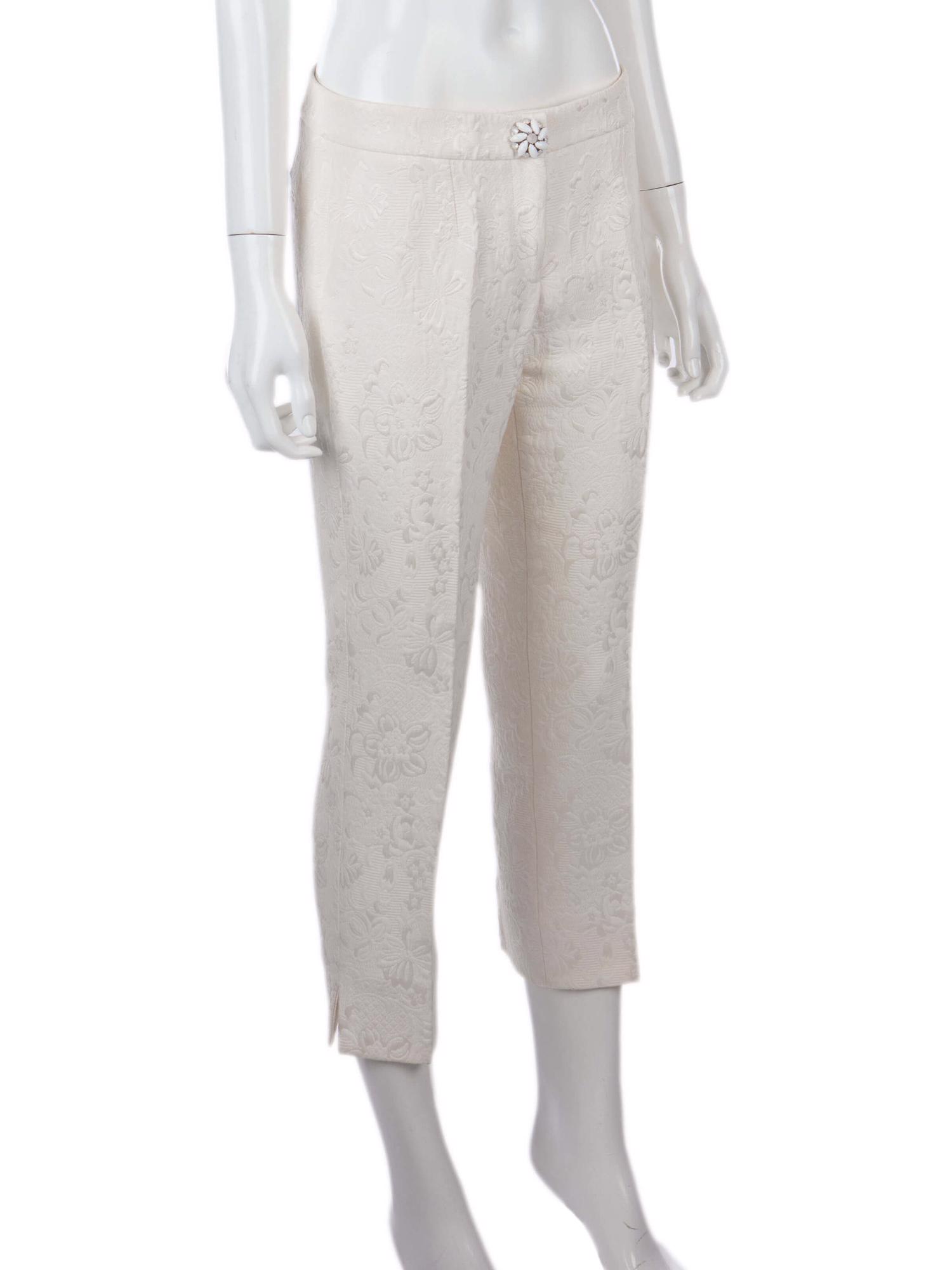 Bayan Krem DOLCE&GABBANA PANTOLON